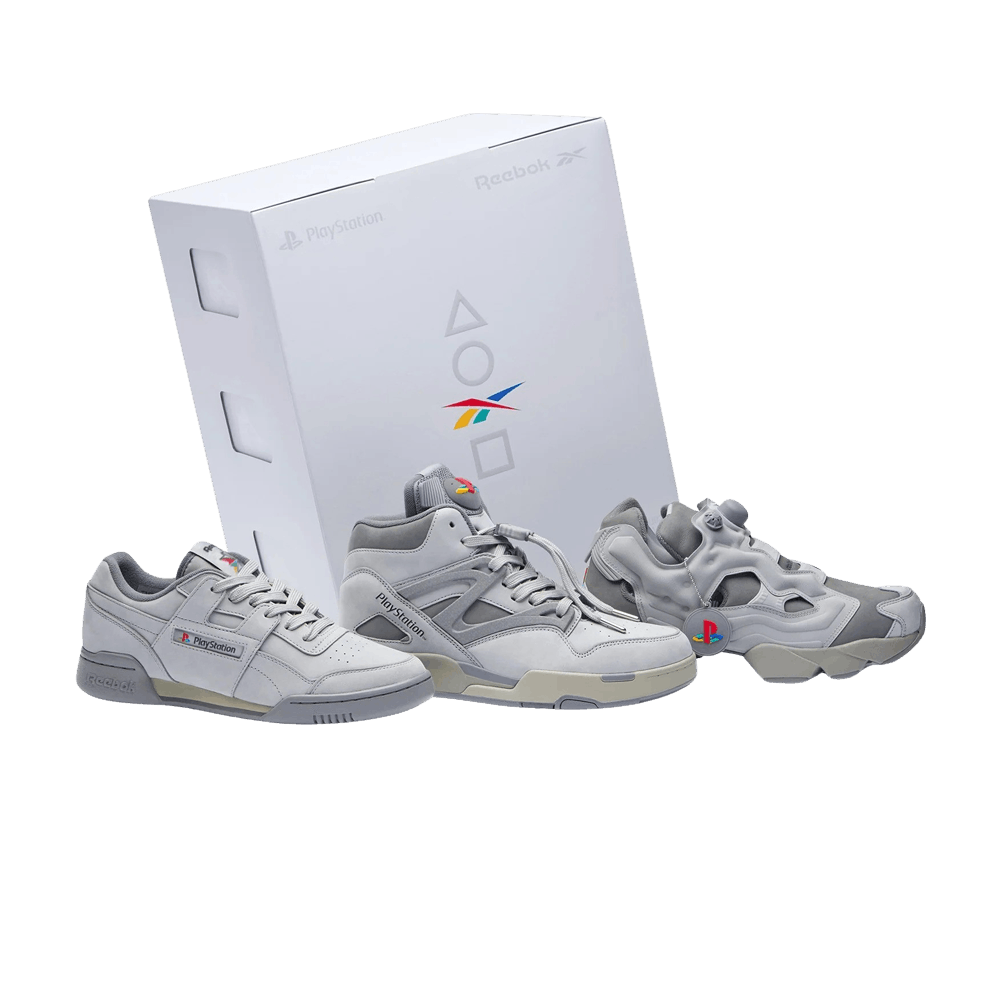 Sony Playstation x Workout Plus x Pump Omni Zone 2 x Reebok InstaPump Fury 94 '30th Anniversary Stacking Box'