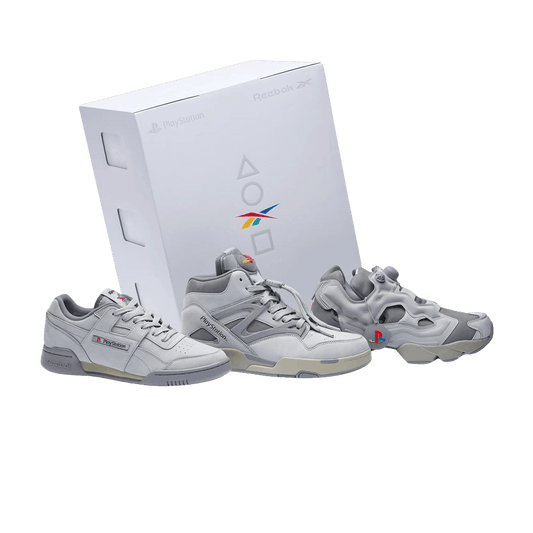 Sony Playstation x Workout Plus x Pump Omni Zone 2 x Reebok InstaPump Fury 94 '30th Anniversary Stacking Box'