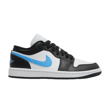 Wmns Air Jordan 1 Low 'Black University Blue'