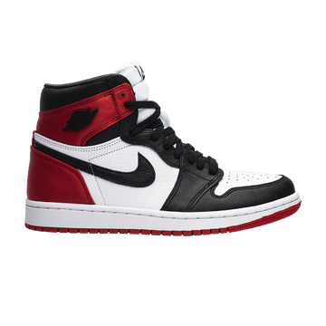 Wmns Air Jordan 1 Retro High 'Satin Black Toe'