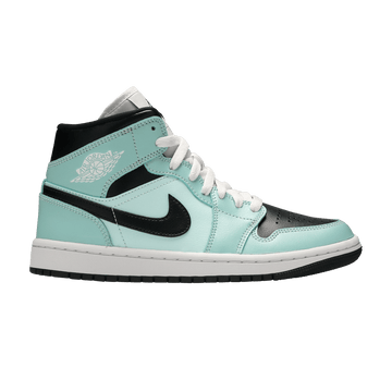 Wmns Air Jordan 1 Mid 'Aqua Black'