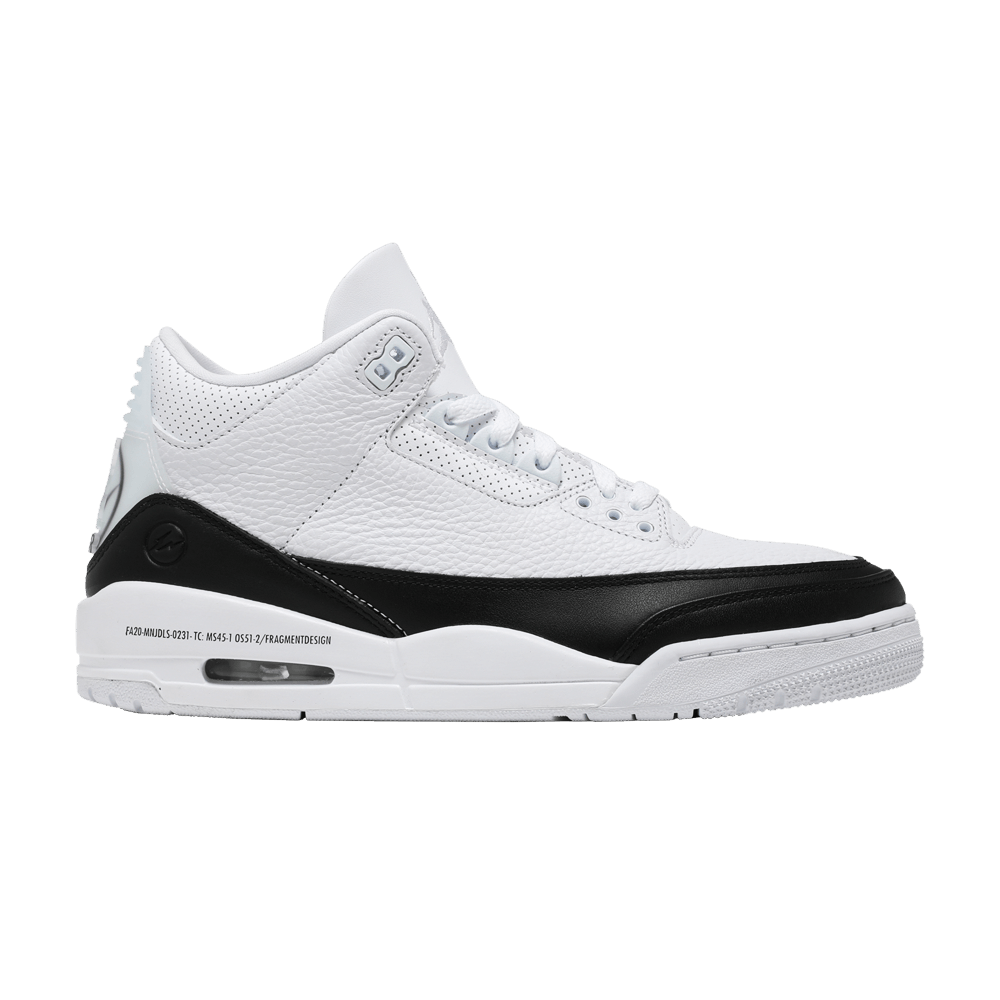 Fragment Design x Air Jordan 3 Retro SP 'White'