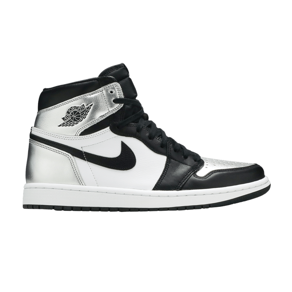 Wmns Air Jordan 1 Retro High OG 'Silver Toe'