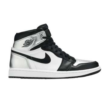 Wmns Air Jordan 1 Retro High OG 'Silver Toe'