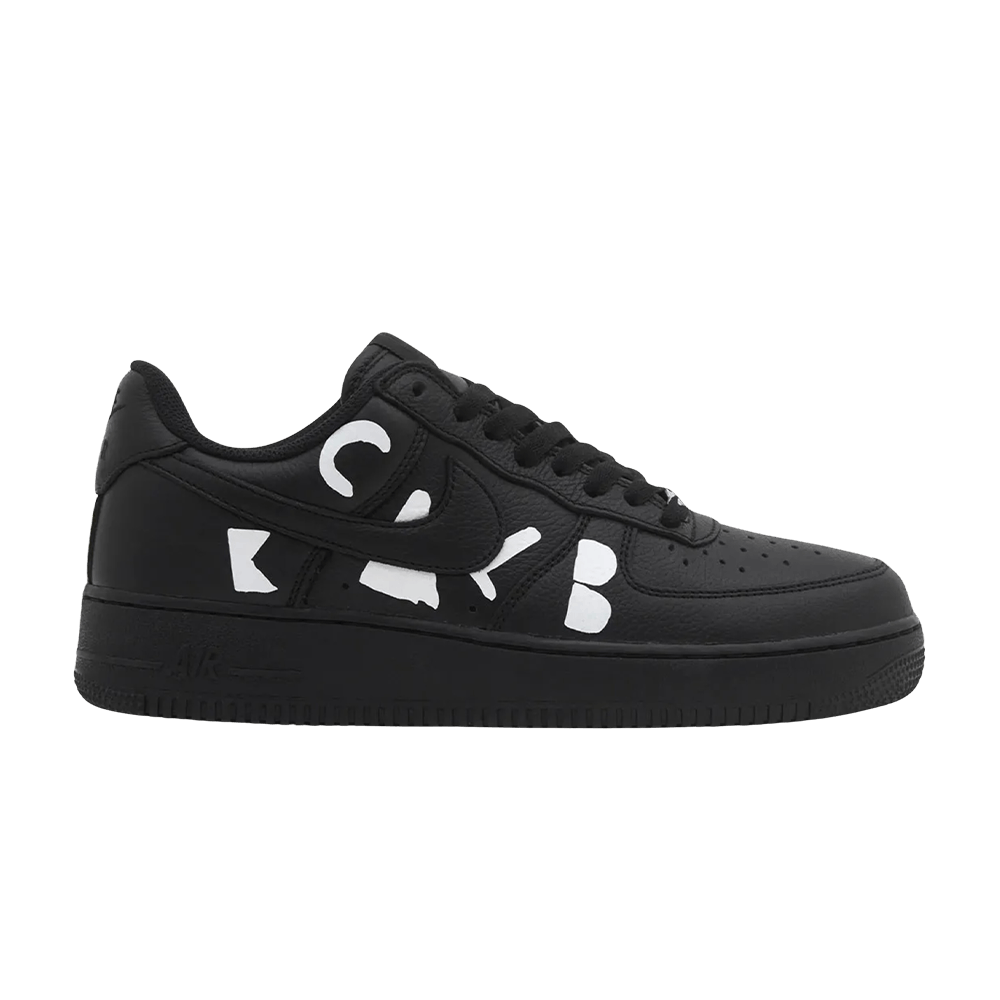BLACK Comme des Garçons x Air Force 1 Low Retro 'Black' Dover Street Market Exclusive