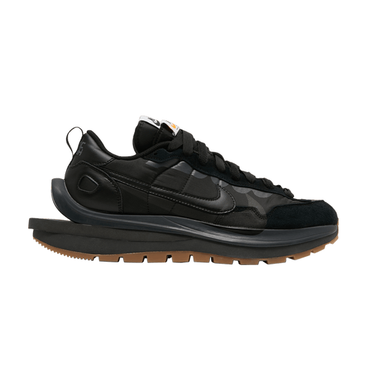 sacai x VaporWaffle 'Black Gum'