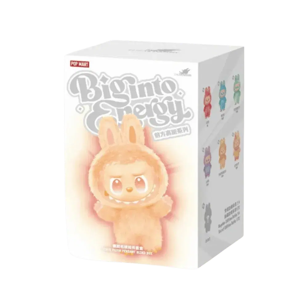 Labubu The Monsters Big into Energy Series Vinyl Plush Pendant Single Blind Box Pack of 1