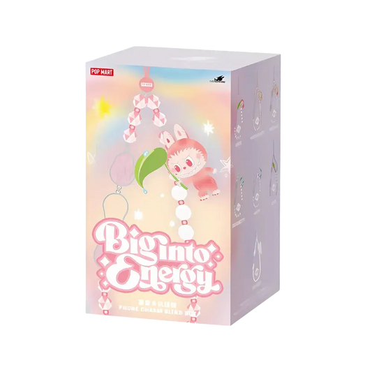 Labubu The Monsters Big into Energy Series Phone Charm Single Blind Box