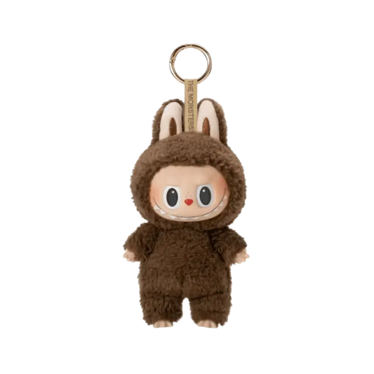 Labubu The Monsters Exciting Macarons Chestnut Cocoa Vinyl Plush Pendant