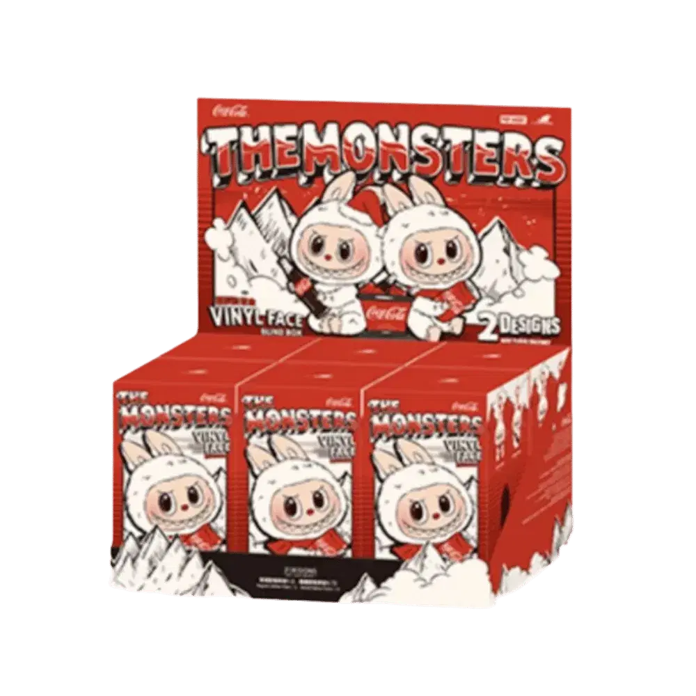 Labubu The Monsters Coca Cola Series Vinyl Face Sealed Case (6 Blind Box)